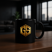 GS Logo Black Mug